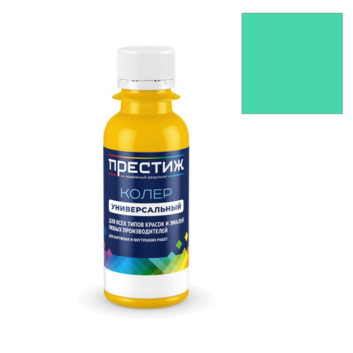 Колер универсальный 020 зеленый 100мл ПРЕСТИЖ (6)